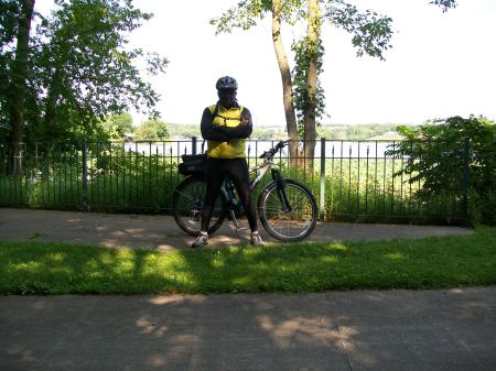 Riding on the Mississippi Great River Trail