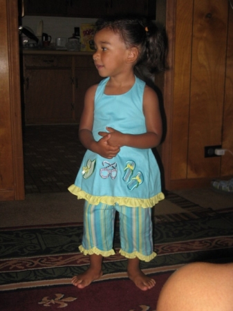 Kahlia w/cute outfit