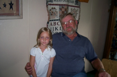 Grandpaw and granddaughter
