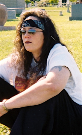 At my brother's grave 2007