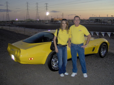 My Wife & I  at Barrett-Jackson Car Auction