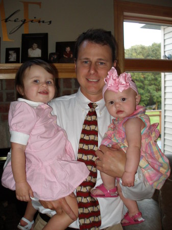 Son Josh and his two daughters