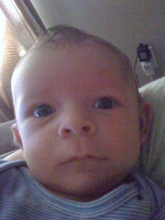 Our new grandson 2 1/2 months old