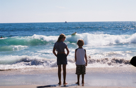 Abby and Nicholas in Laguna