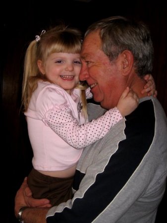 Toodles (Allison) loves her Papa.