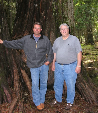 Frank with Brother Bob