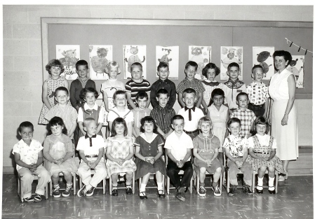 Sunset School Kindergarten class 1958-59