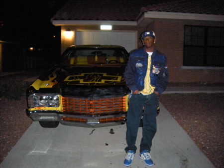 Citie boi in a Chevy donk