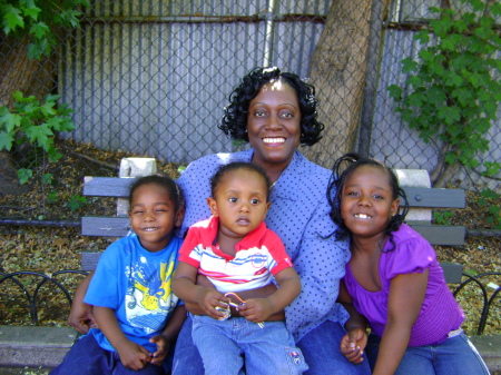 me & 3 of my grands