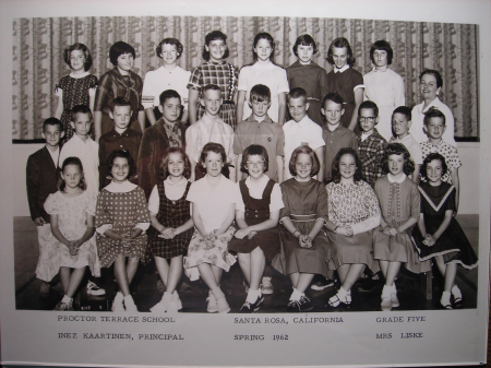 1961-62 5th Grade Mrs Liske