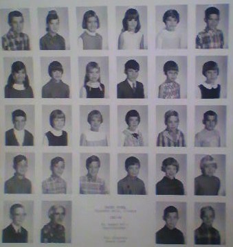 2ND GRADE  HOLMES SCHOOL  1967-68