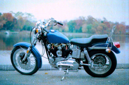 My First Street Bike - 1976 Harley Davidson
