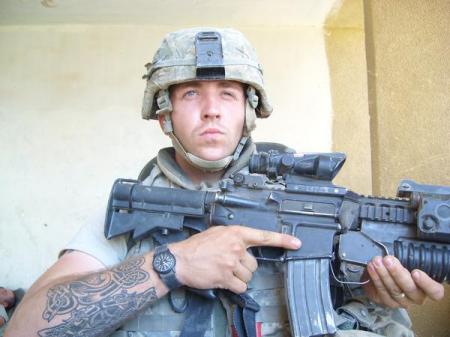 Chris in Iraq 2008