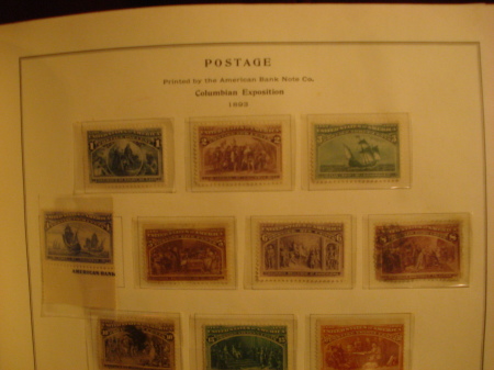 US stamp album