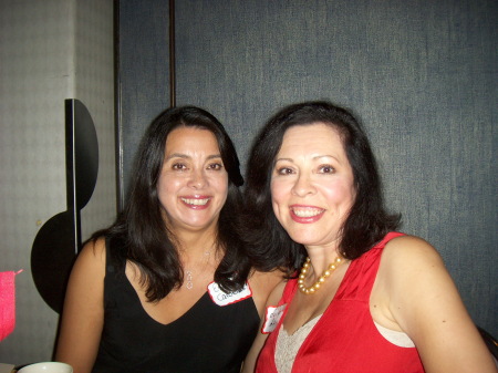 Lourdes and I at our reunion