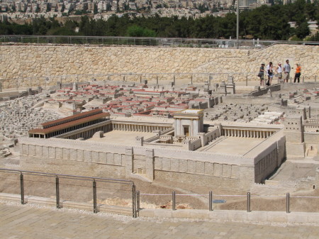 Model of Temple Mount in times of Jesus