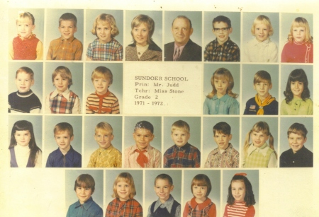 2nd Grade class photo 1971-72