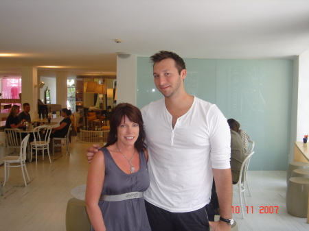 Photo-op with Ian Thorpe - the "Thorpedo"