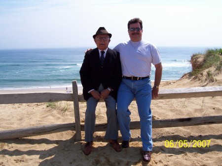 Dave C and 94 year old DAD Cape Cod