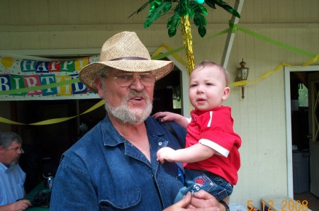 Great Grandpa & Dakota Casey