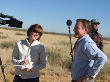 Discovery Channel shoot at Spaceport America