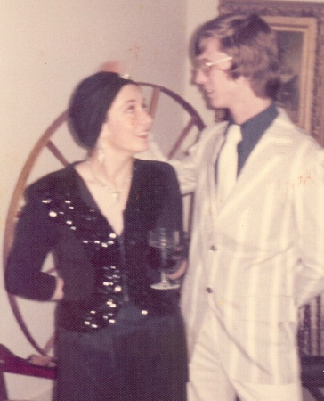 Prom 1975 with Rusty Schumacher
