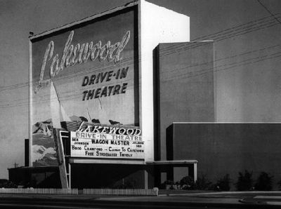 The old Lakewood Drive-in Theater