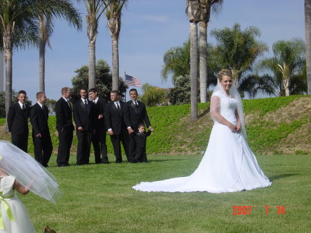 Jeanne's wedding in San Diego, CA July 2007