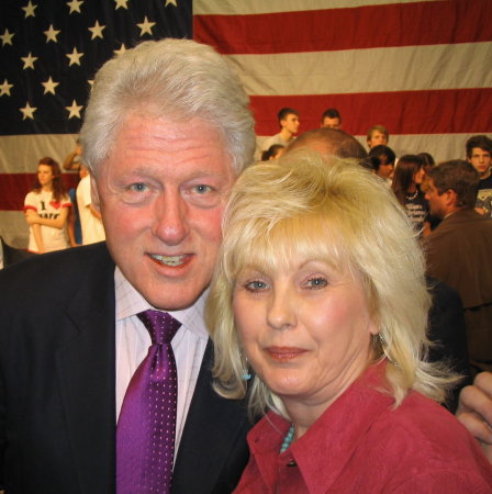 Bill Clinton and me!