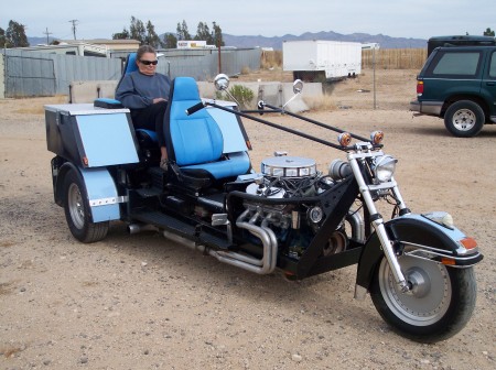 The last Trike I built. A Ford Couger