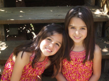 My twin grand daughters 8 yrs old