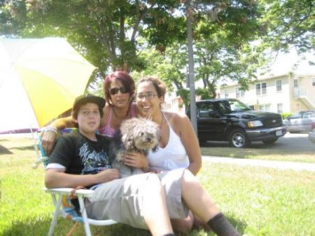 me and the kids- mothers day 2009