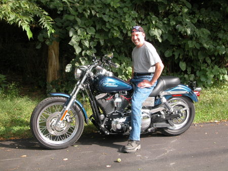 Tom on his Harley