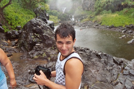 Nick at the Falls