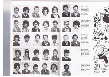 Spring 1964 Luther Burbank Junior High School