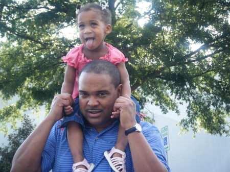 Gabby and Daddy on Father's Day
