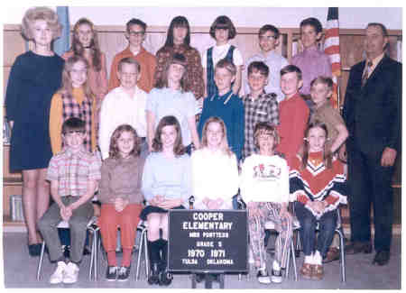 1970-1971 5th Grade Group Homeroom