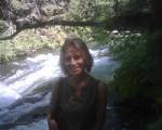 Rhonda at the river