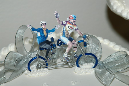 Tandem Cake Topper