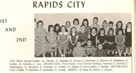 Rapid City 1st & 2nd Grade 1957