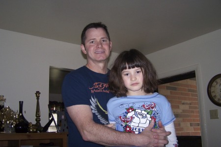 Tony & his daughter Gillian (9 years old)