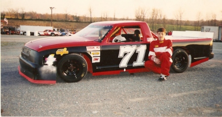 first truck race at 14