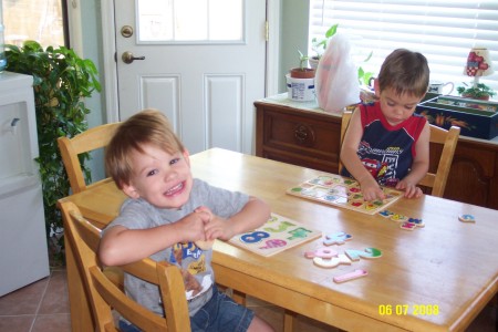 Evan and Aaron----  June 2008