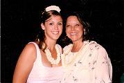 My daughter erin and me at her wedding