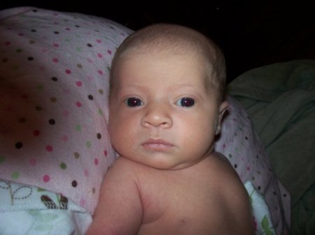 My grandbaby: Aubrey