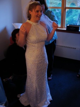 My beautiful daughter on her wedding day...