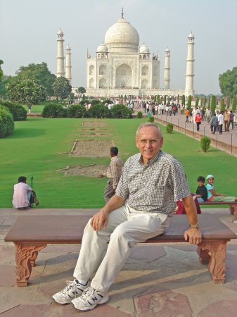Taj Mahal in India, 2008