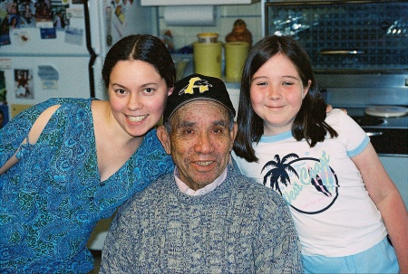 Rachel, Papa, and Janine