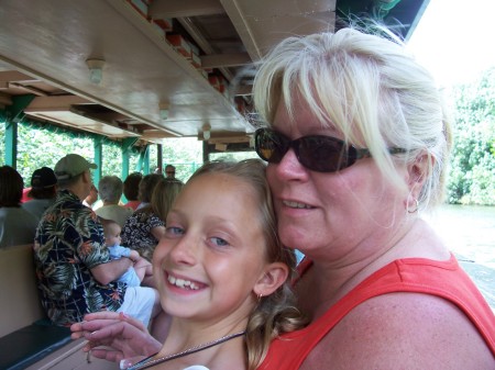 Natalie & Me on the boat