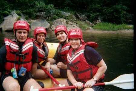 Rafting at The Ocoee with co-workers